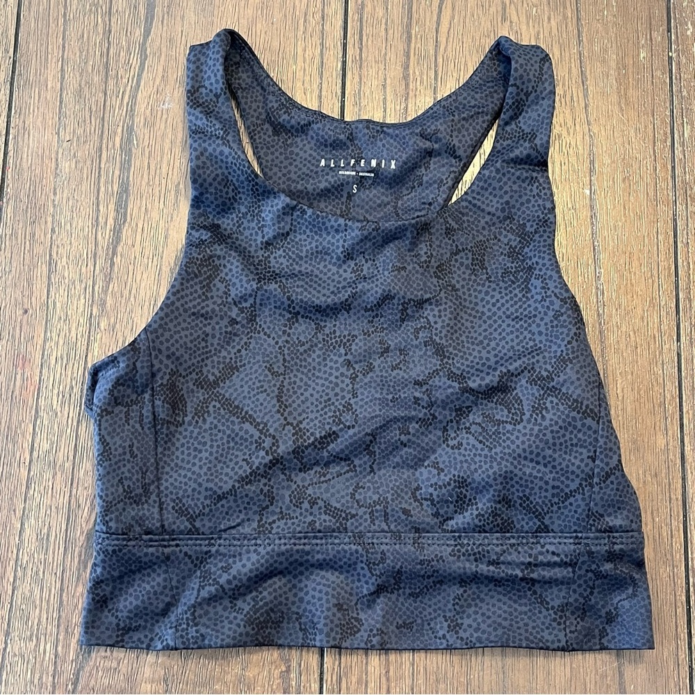 AllFenix Snake Print Sports Bra Womens size Small